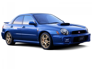 Коврики в салон (2 ряда) Subaru Impreza II 2000-2007