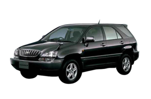 Коврики в салон (2 ряда) Toyota Harrier 1997-2003 (правый руль)
