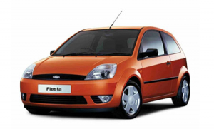 Коврики в салон (2 ряда) Ford Fiesta V (Mk5) 2002-2008