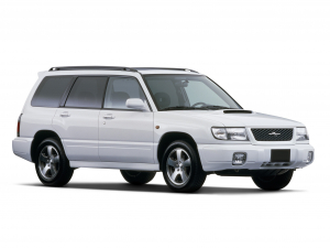 Коврики в салон (2 ряда) Subaru Forester I 1997-2002 (правый руль)