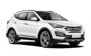 Коврики в салон (2 ряда) Hyundai Santa Fe III 2012-2018 (5 мест)