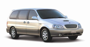 Коврики в салон (2 ряда) Kia Carnival I 1999-2006*