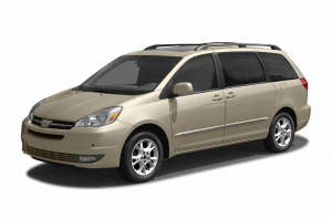 Коврик в багажник Toyota Sienna II 2003-2010