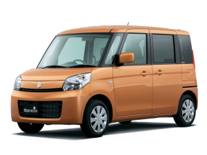 Коврики в салон (2 ряда) Suzuki Spacia I 2013-2017 (правый руль)