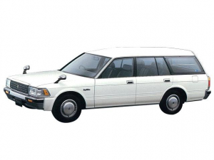 Коврики в салон (2 ряда) Toyota Crown (S130) 1987-1999 универсал (правый руль)