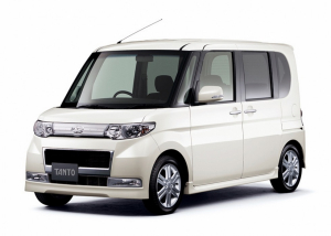 Коврики в салон (2 ряда) Daihatsu Tanto II 2007-2013 (правый руль)