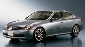 Коврик в багажник Nissan Skyline (V35) 2001-2007 седан (правый руль)