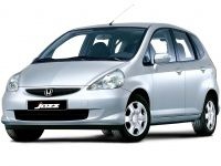Коврики из экокожи 3D  Honda Jazz I 2001-2008 (правый руль)