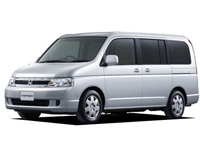 Коврики из экокожи 3D Honda Stepwgn II 2003-2005 (правый руль)