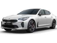 Коврики из экокожи 3D Kia Stinger I 2017-н.в. 4WD