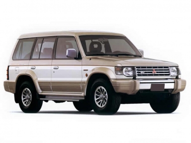 Коврики из экокожи 3D Mitsubishi Pajero II 1990-2004 5 дверей