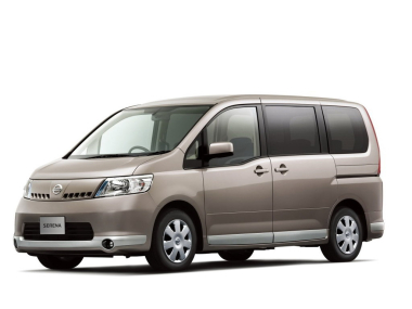 Коврики из экокожи 3D Nissan Serena III (C25) 2005-2010 правый руль*