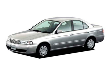 Коврики из экокожи 3D Nissan Sunny B15 Седан 1998-2004 (правый руль)