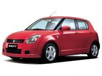 Коврики из экокожи 3D  Suzuki Swift III 2004-2011