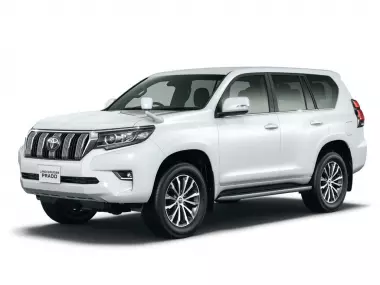 Коврики EVA 3D с бортами Toyota Land Cruiser Prado 150 2017-н.в. (правый руль 5 мест)